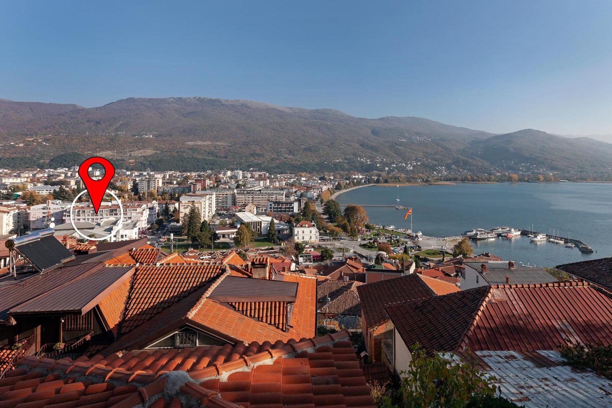 Petar Apartment-City Center, Ohrid Exterior foto